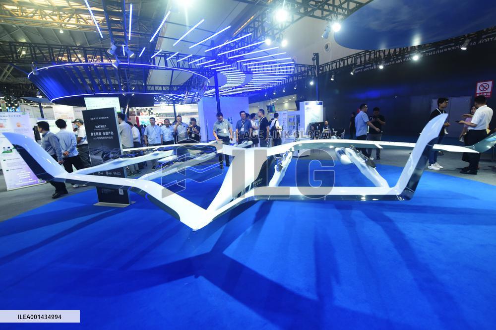 the 9th China (Shanghai) International Technology Import and Export Fair Manned Electric Vertical Take-off And Landing Vehicle