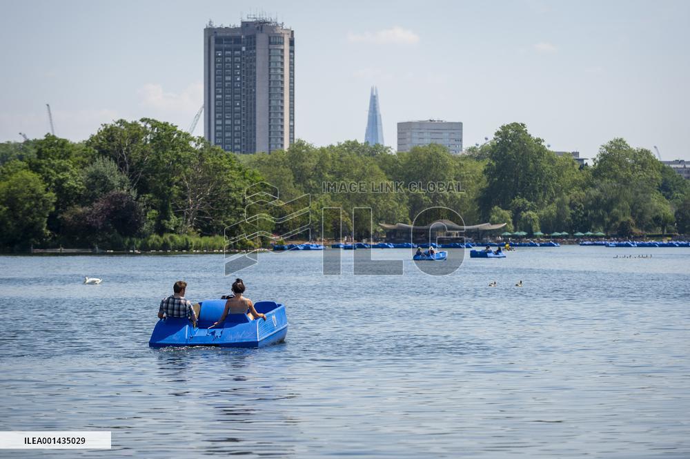 BRITAIN-LONDON-HEATWAVE