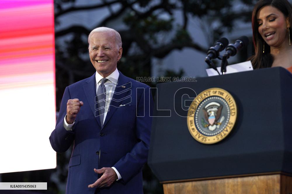 Joe Biden with Eva Longoria - Washington