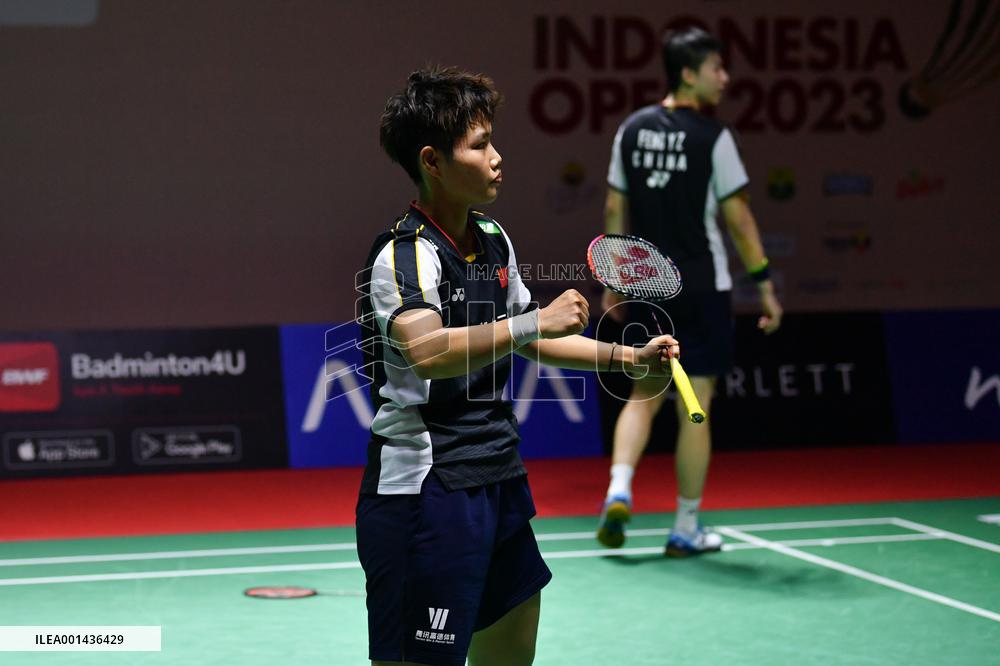 (SP)INDONESIA-JAKARTA-BADMINTON-INDONESIA OPEN 2023-MIXED DOUBLES