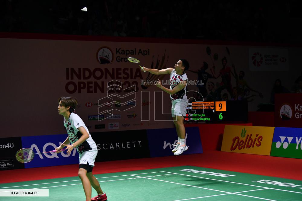 (SP)INDONESIA-JAKARTA-BADMINTON-INDONESIA OPEN 2023-MIXED DOUBLES