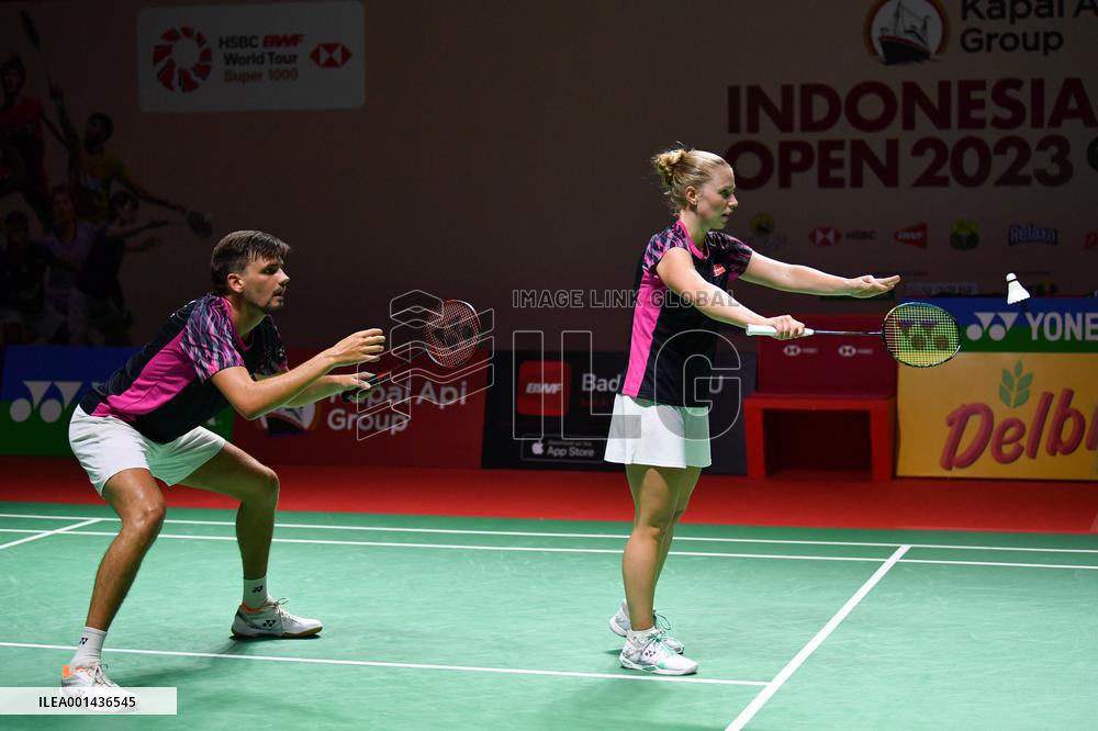 (SP)INDONESIA-JAKARTA-BADMINTON-INDONESIA OPEN 2023-MIXED DOUBLES