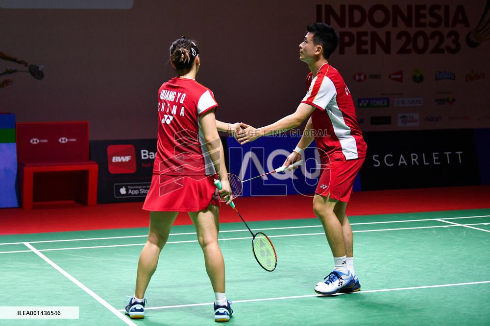 (SP)INDONESIA-JAKARTA-BADMINTON-INDONESIA OPEN 2023-MIXED DOUBLES