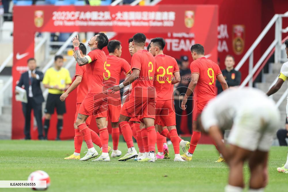(SP)CHINA-DALIAN-FOOTBALL-INTERNATIONAL FRIENDLY-CHINA VS MYANMAR (CN)