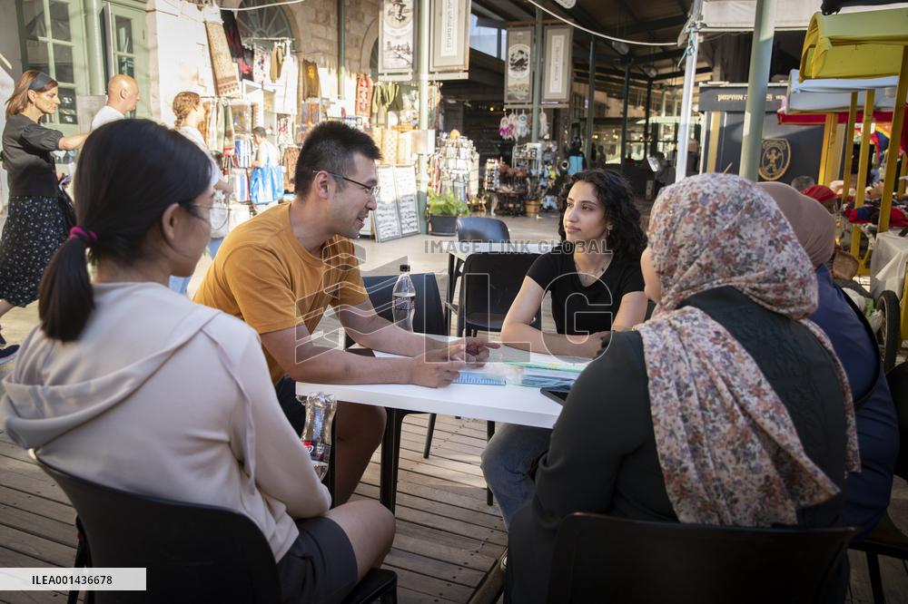 MIDEAST-JERUSALEM-ARABIC LANGUAGE AND CULTURE FESTIVAL