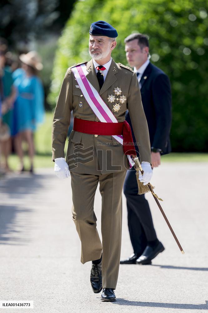 King Felipe VI During The Oath Ceremony - Madrid