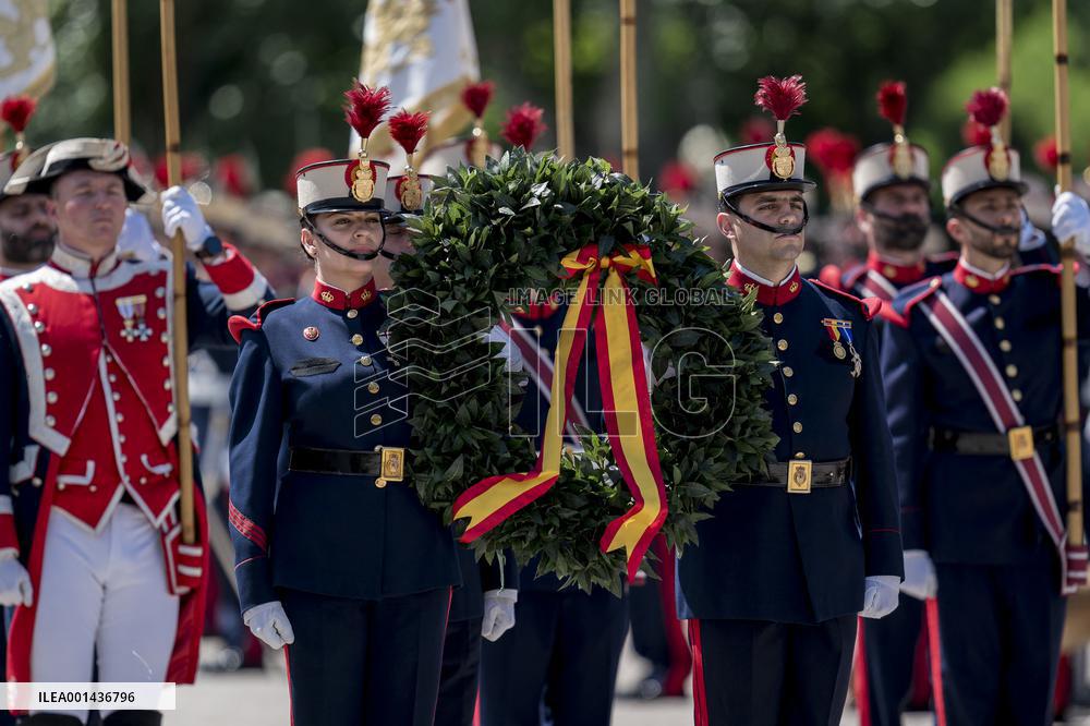 King Felipe VI During The Oath Ceremony - Madrid