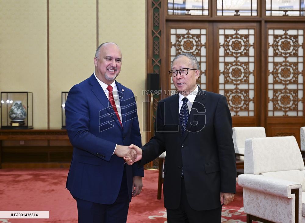 CHINA-BEIJING-LI HONGZHONG-CUBAN AMBASSADOR TO CHINA-MEETING (CN)