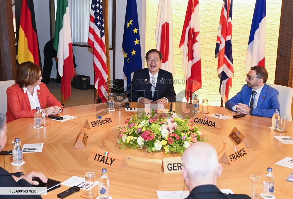 G-7 transport ministers' meeting