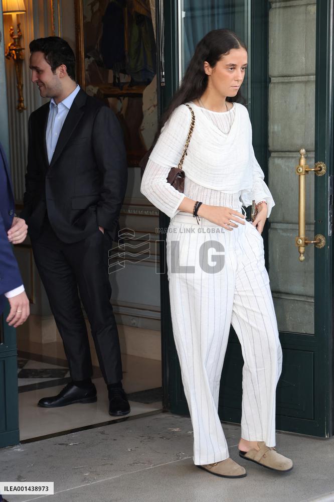 Royal Family At Geneva For The Irene Urdangarin's Graduation Ceremony