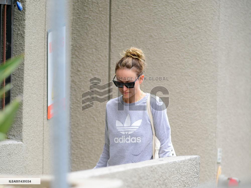 Olivia Wilde Leaving The Gym - LA