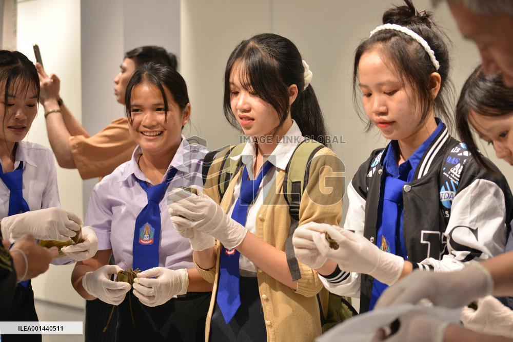 LAOS-VIENTIANE-DRAGON BOAT FESTIVAL-CELEBRATION