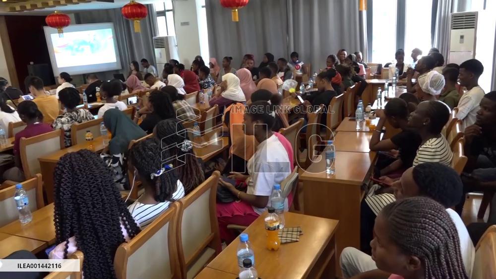 Tanzanian university students show prowess in Chinese language competition