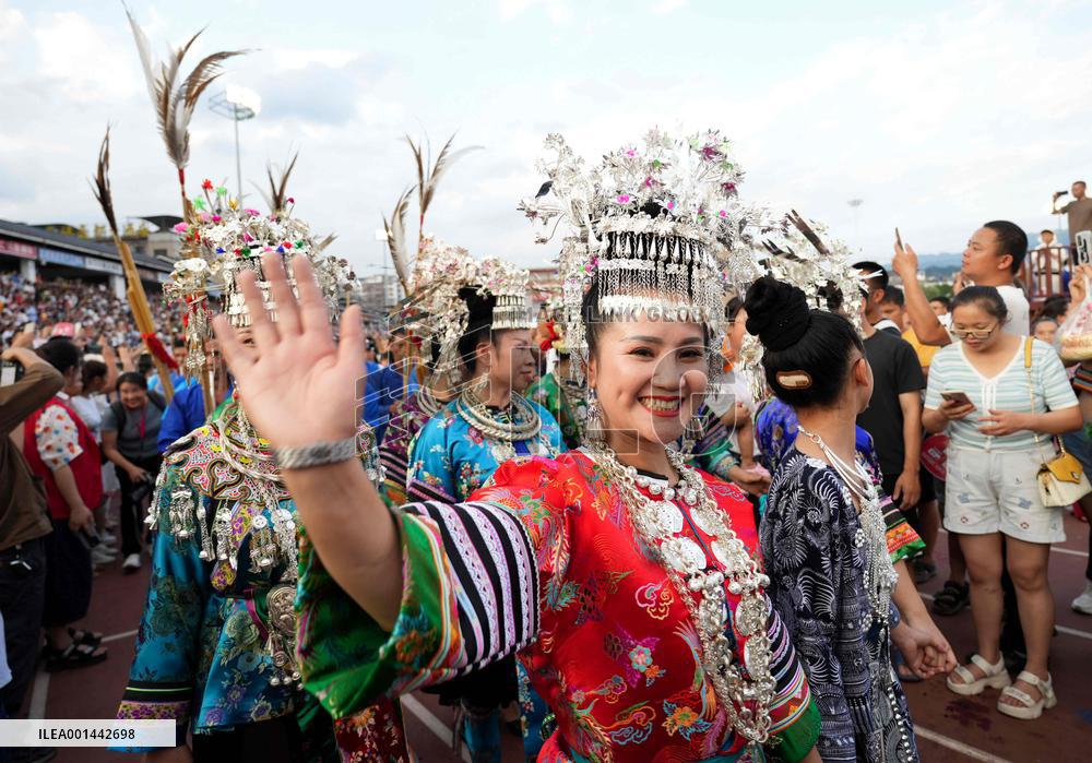 (SP)CHINA-GUIZHOU-RONGJIANG-FOOTBALL-VILLAGE SUPER LEAGUE-LIFESTYLE(CN)