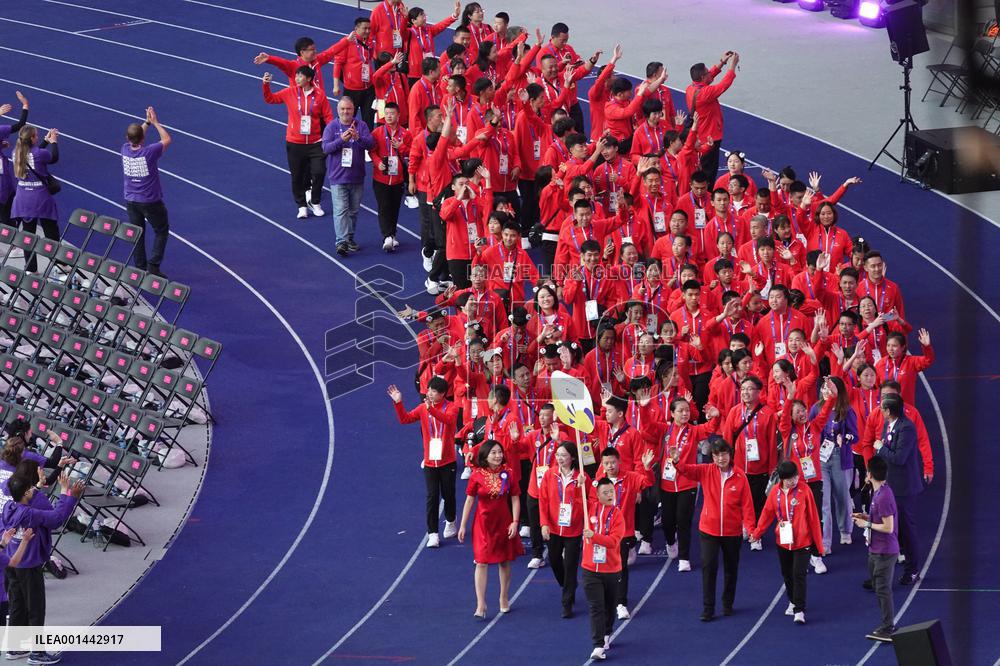 (SP)GERMANY-BERLIN-SPECIAL OLYMPICS-OPEN