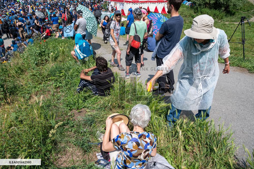 Protest Against The Lyon-Turin Line In Saint-Jean-de-Maurienne
