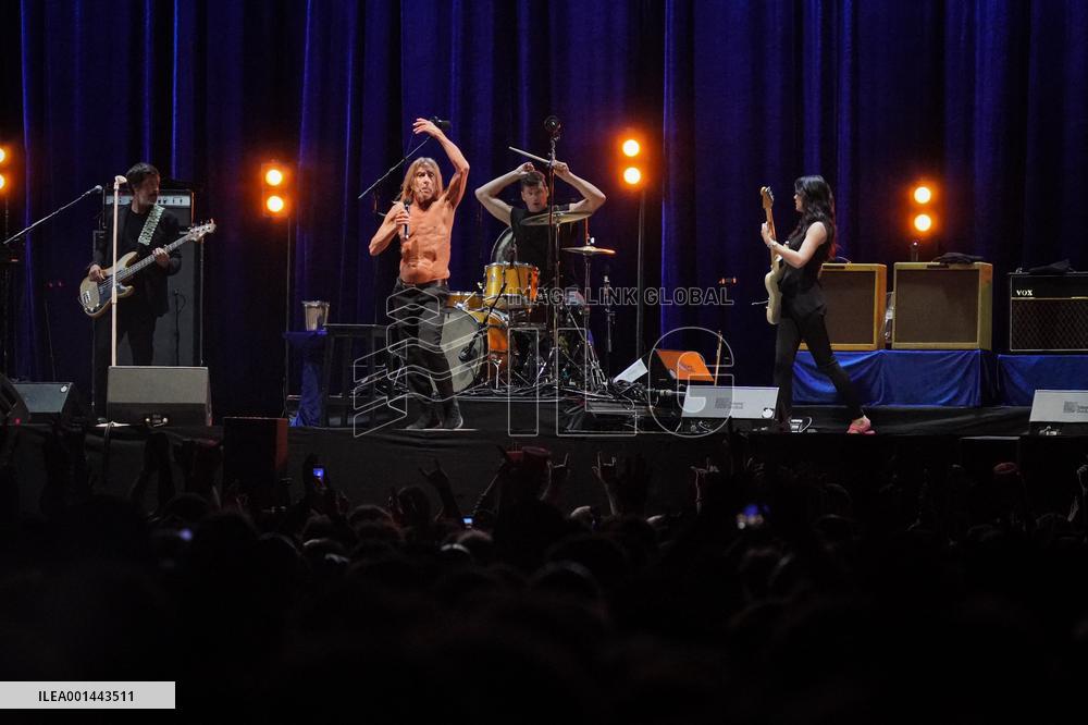Iggy Pop performs at Azkena Rock Festival 2023