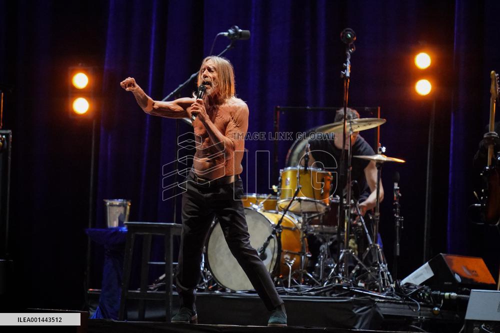 Iggy Pop performs at Azkena Rock Festival 2023