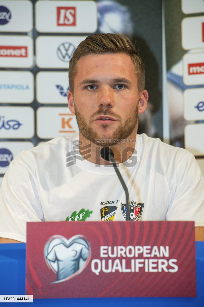 UEFA Euro 2024 qualifications - Team Finland international press conference