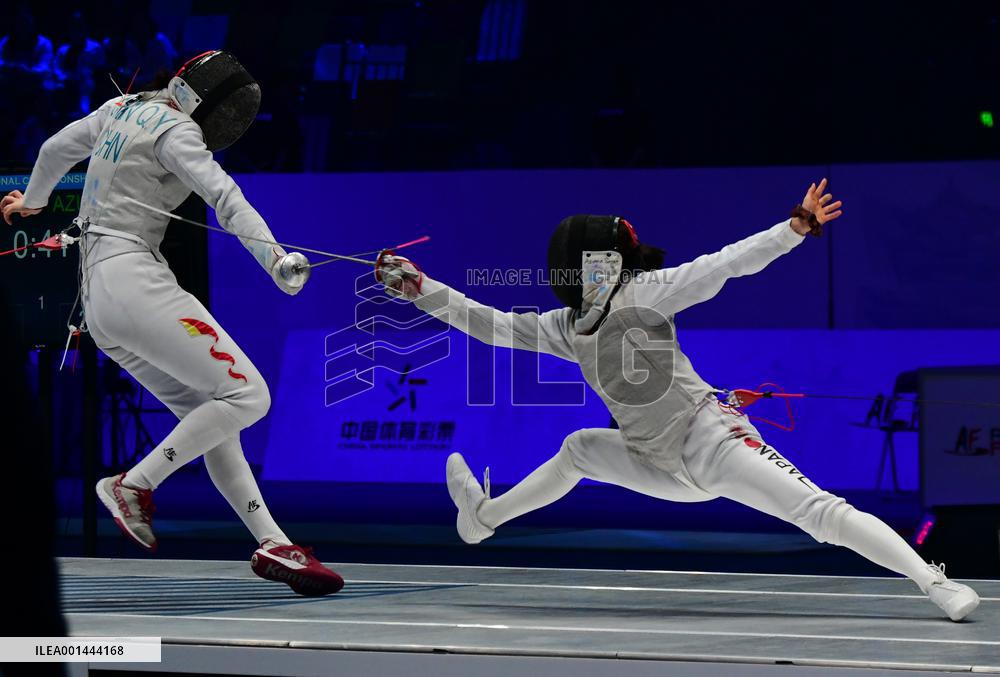 #(SP)CHINA-WUXI-FENCING-ASIAN CHAMPIONSHIPS(CN)