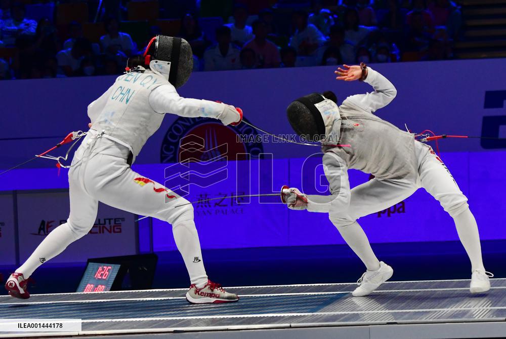 #(SP)CHINA-WUXI-FENCING-ASIAN CHAMPIONSHIPS(CN)