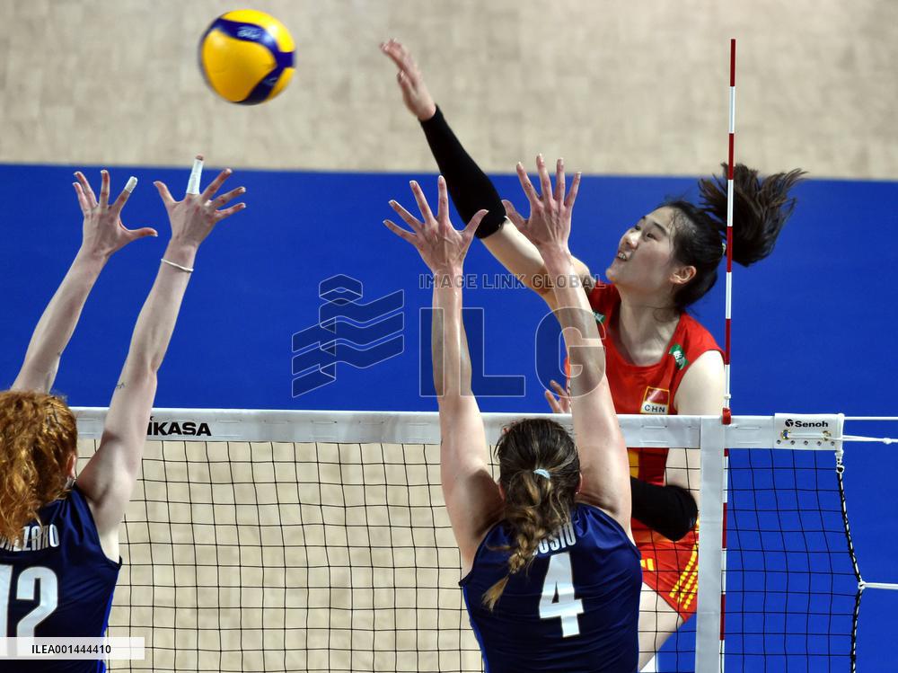 (SP)CHINA-HONG KONG-VOLLEYBALL-NATIONS LEAGUE-WOMEN-CHN VS ITA (CN)