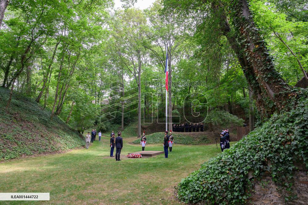83rd anniversary of the Appeal of 18 June at Mont Valerien - Suresnes