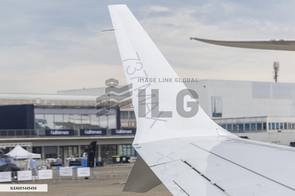 Boeing 737 Max - Le Bourget