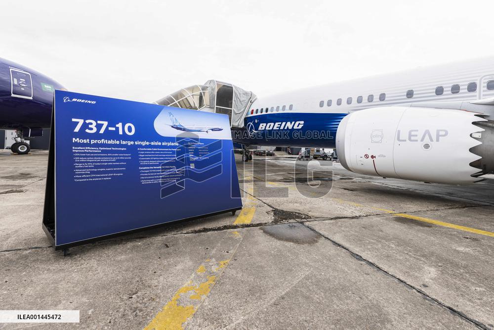 Boeing 737 Max - Le Bourget