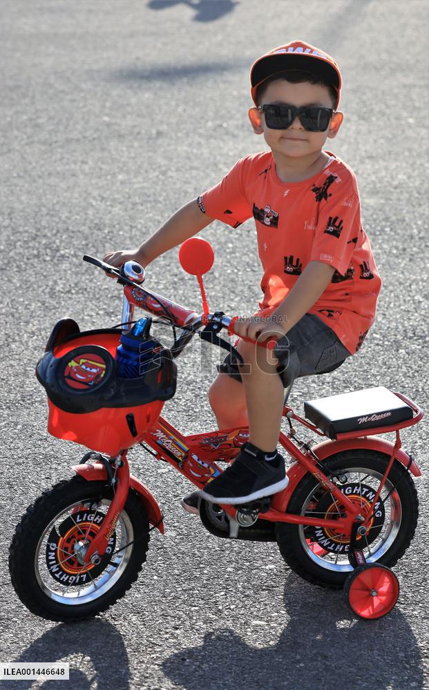 LEBANON-BEIRUT-DAILY LIFE-BIKE RIDING