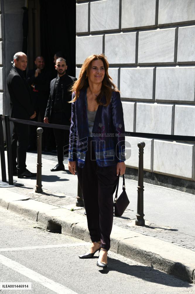 MFW - Giorgio Armani Arrival