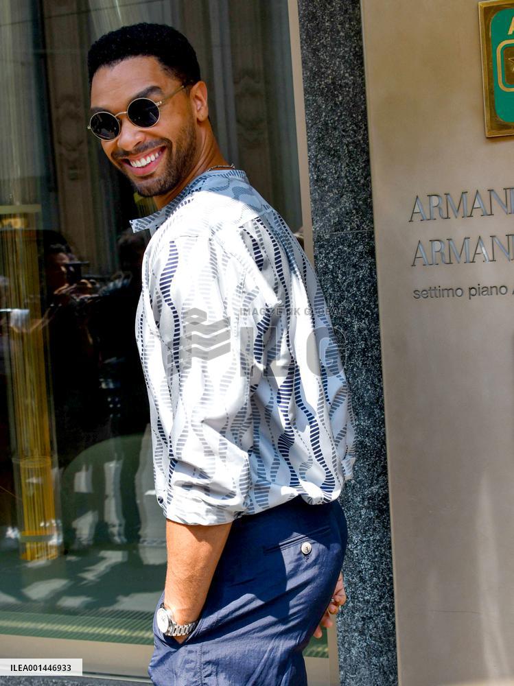 MFW - Giorgio Armani Arrival