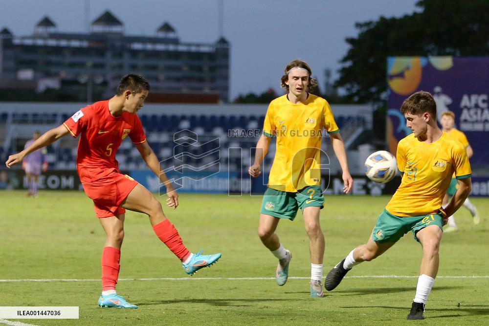 (SP)THAILAND-CHONBURI-AFC U17 ASIAN CUP-GROUP C-CHN VS AUS
