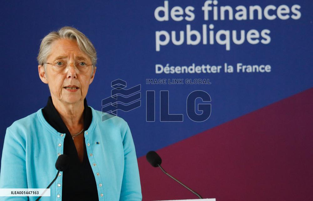 Public Finance Meeting At The Ministry In Bercy