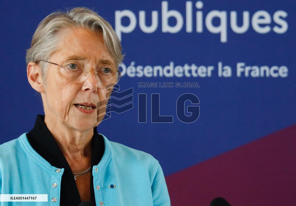 Public Finance Meeting At The Ministry In Bercy