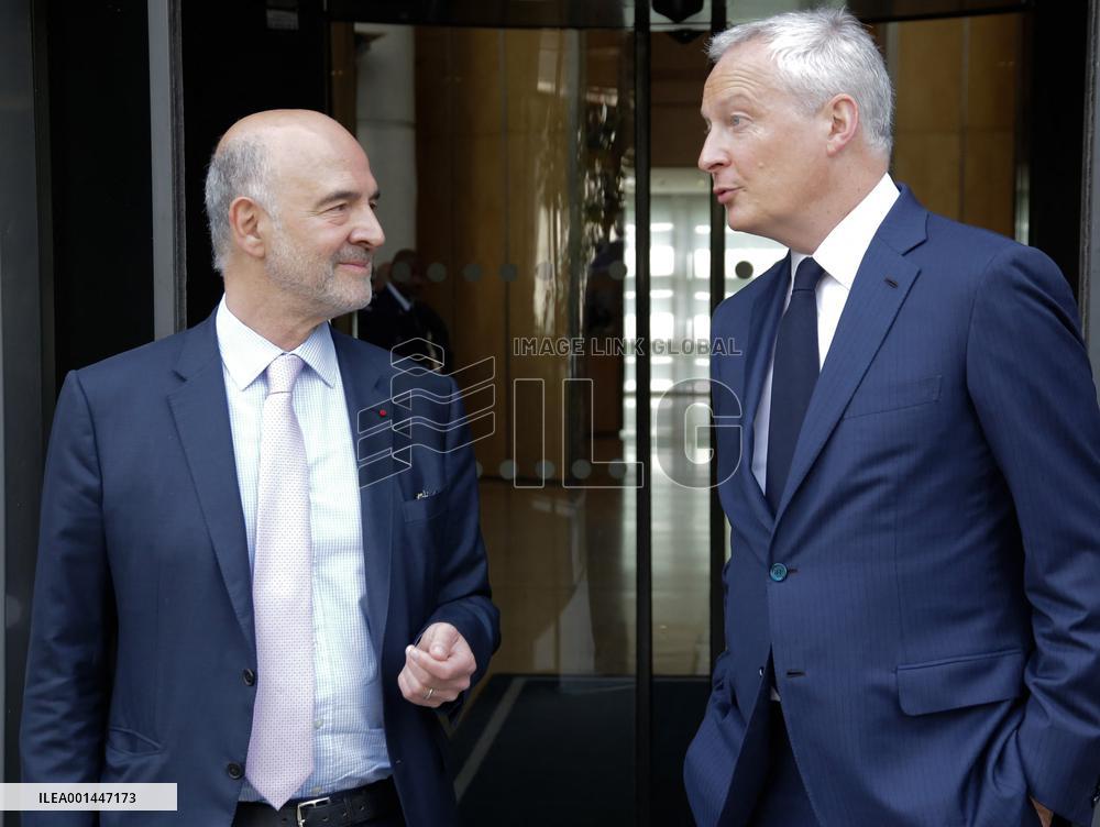 Public Finance Meeting At The Ministry In Bercy