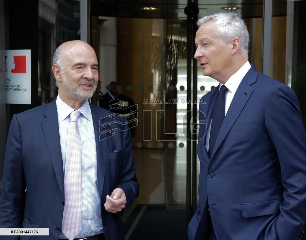 Public Finance Meeting At The Ministry In Bercy