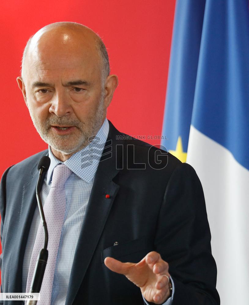 Public Finance Meeting At The Ministry In Bercy