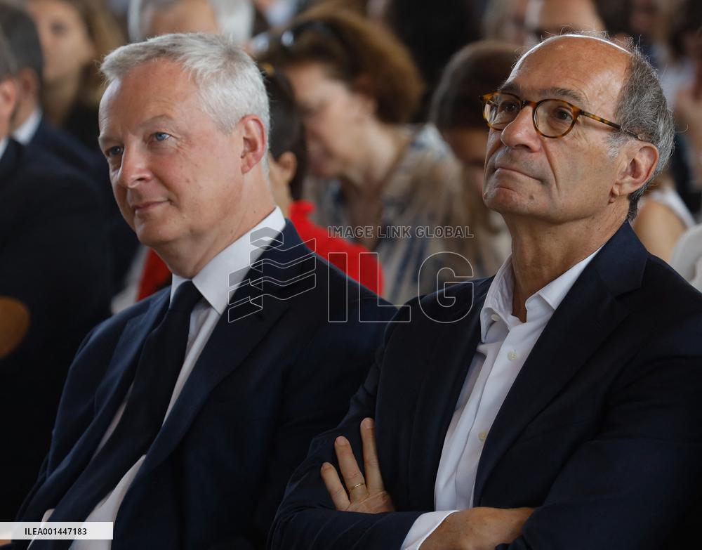 Public Finance Meeting At The Ministry In Bercy