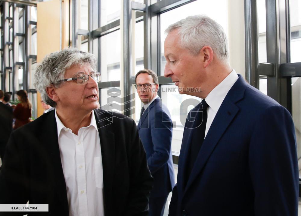 Public Finance Meeting At The Ministry In Bercy