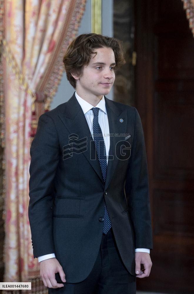 Spanish Royals host lunch in honor of the King and Queen of Jordan - Madrid