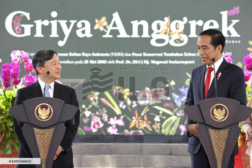 Japanese emperor in Indonesia