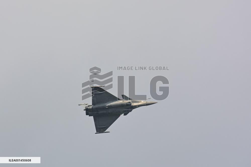 President Macron At Paris Air Show - Le Bourget