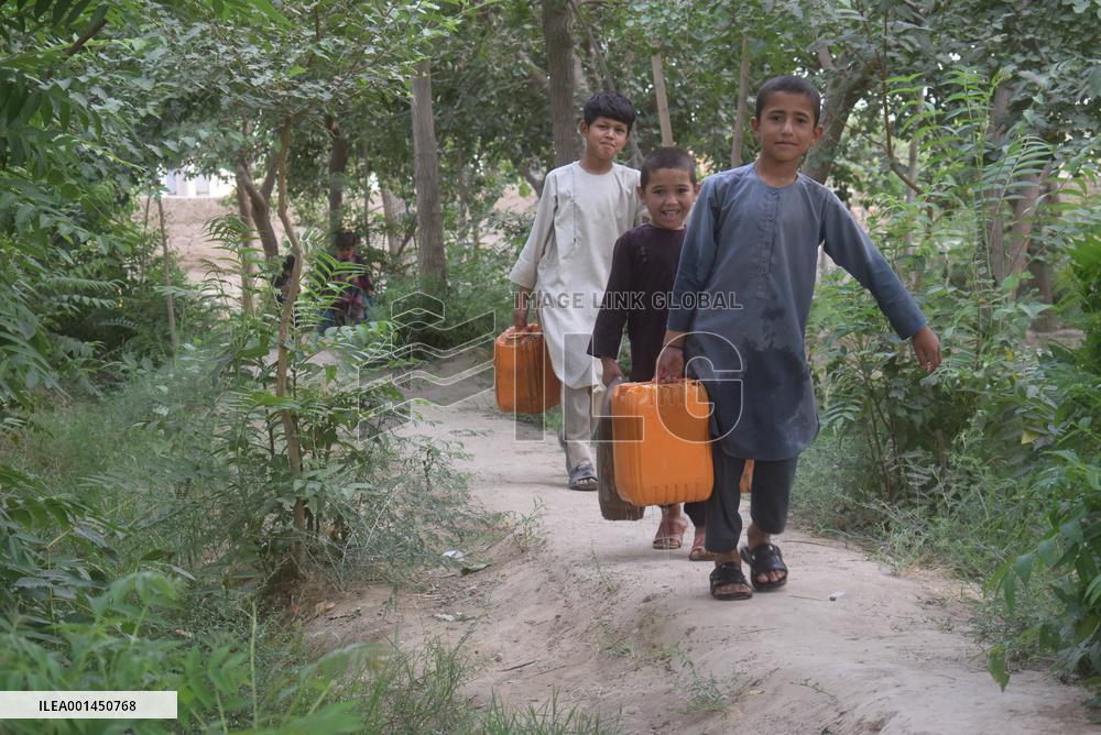 AFGHANISTAN-JAWZJAN-WATER