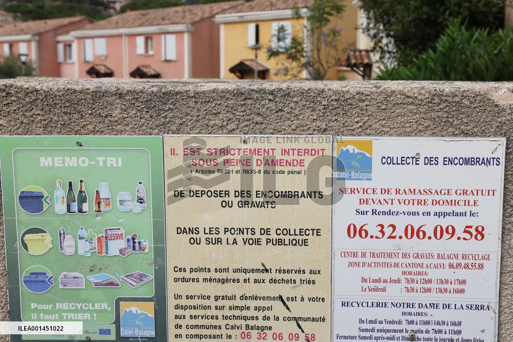 Illegal Waste Dumps - Calvi
