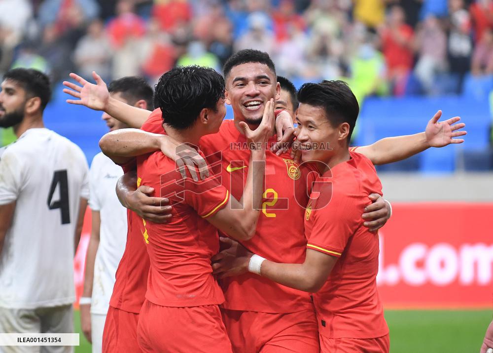 (SP)CHINA-DALIAN-FOOTBALL-INTERNATIONAL FRIENDLY-CHINA VS PALESTINE(CN)