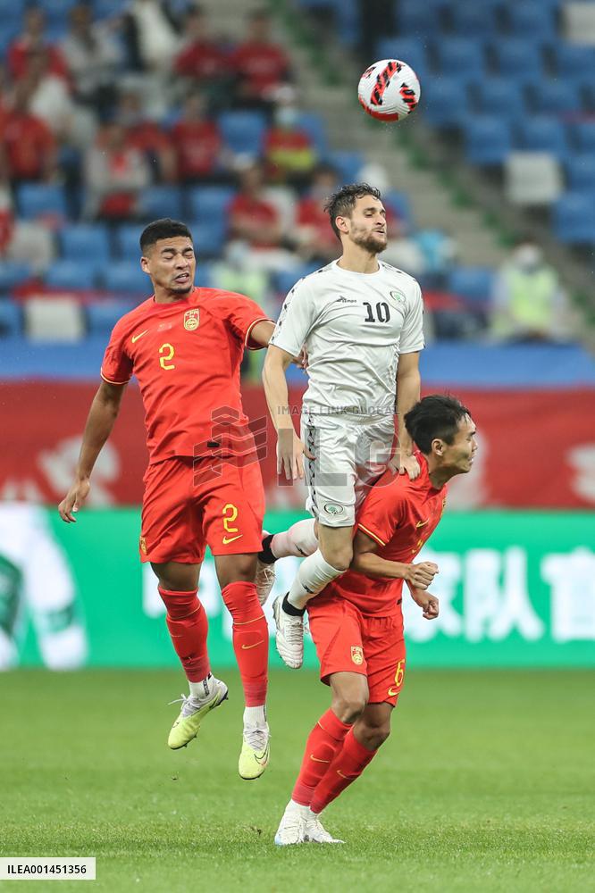 (SP)CHINA-DALIAN-FOOTBALL-INTERNATIONAL FRIENDLY-CHINA VS PALESTINE(CN)