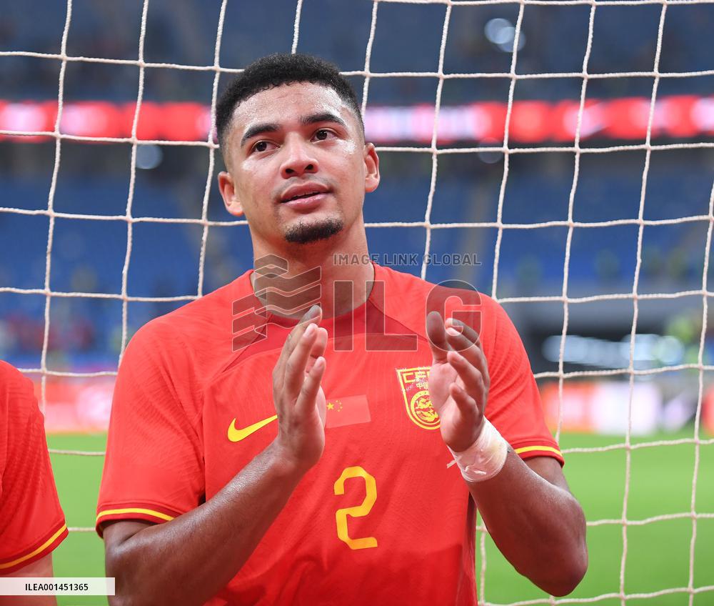 (SP)CHINA-DALIAN-FOOTBALL-INTERNATIONAL FRIENDLY-CHINA VS PALESTINE(CN)