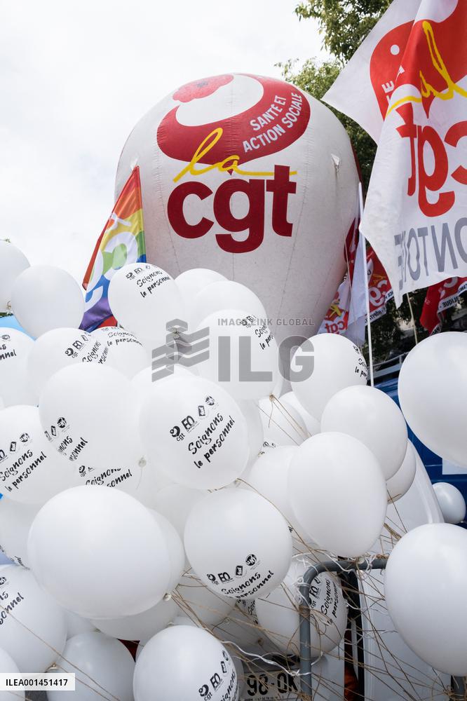 Hospital Inter-Union Rally - Paris