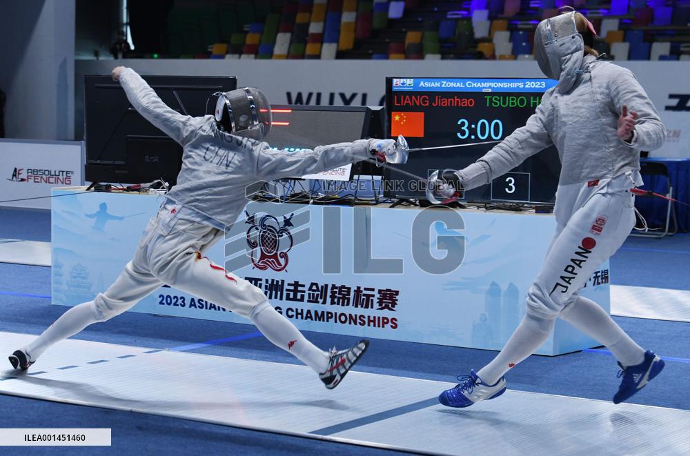 #(SP)JIANGSU-WUXI-ASIAN CHAMPIONSHIPS-MEN'S TEAM  SABRE
